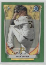 2014 Bowman Draft Chrome Green Refractor 58/150 Trey Supak #CDP62 4l3
