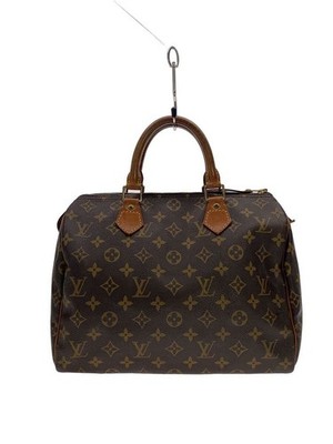 LOUIS VUITTON Boston Bag Speedy 30 Dami Airzul PVC WHT Used