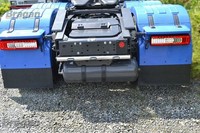 Chassis Lichtleiste + Leds FüR Iveco Stralis 2002+ Hinter Poliertes Edelstahl