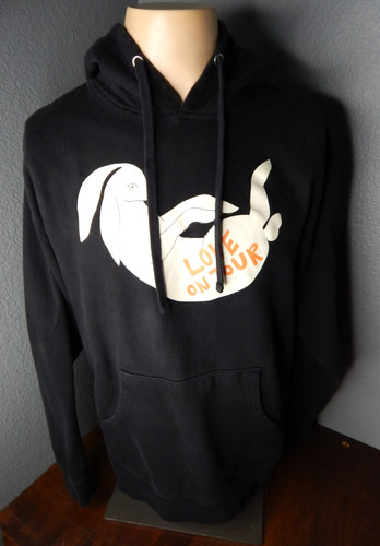 HARRY STYLES Hoodie Large Love On Tour Merch Fleece Hooded Pullover Sweatshirt