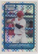 2006 Bowman Draft Chrome Draft Picks X-Fractor 238/299 Jason Donald #DP63 6i1