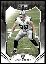 2021 Panini Playoff Maxx Crosby Las Vegas Raiders #92