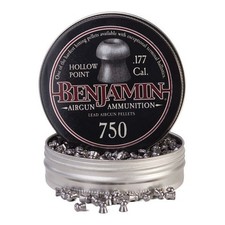 Benjamin 14020 .177-Caliber Hollow Point Small Game Hunting Pellets 750-Count