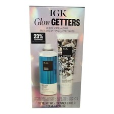 IGK Glow Getters Hair Care Set New in box