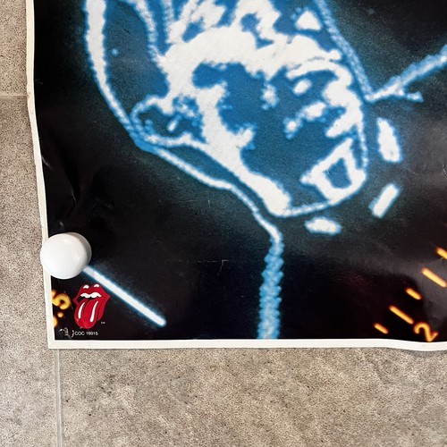 Vtg The Rolling Stones Emotional Rescue LP 1980 with Poster Ex Ultrasonic 24x26 - Picture 6 of 6