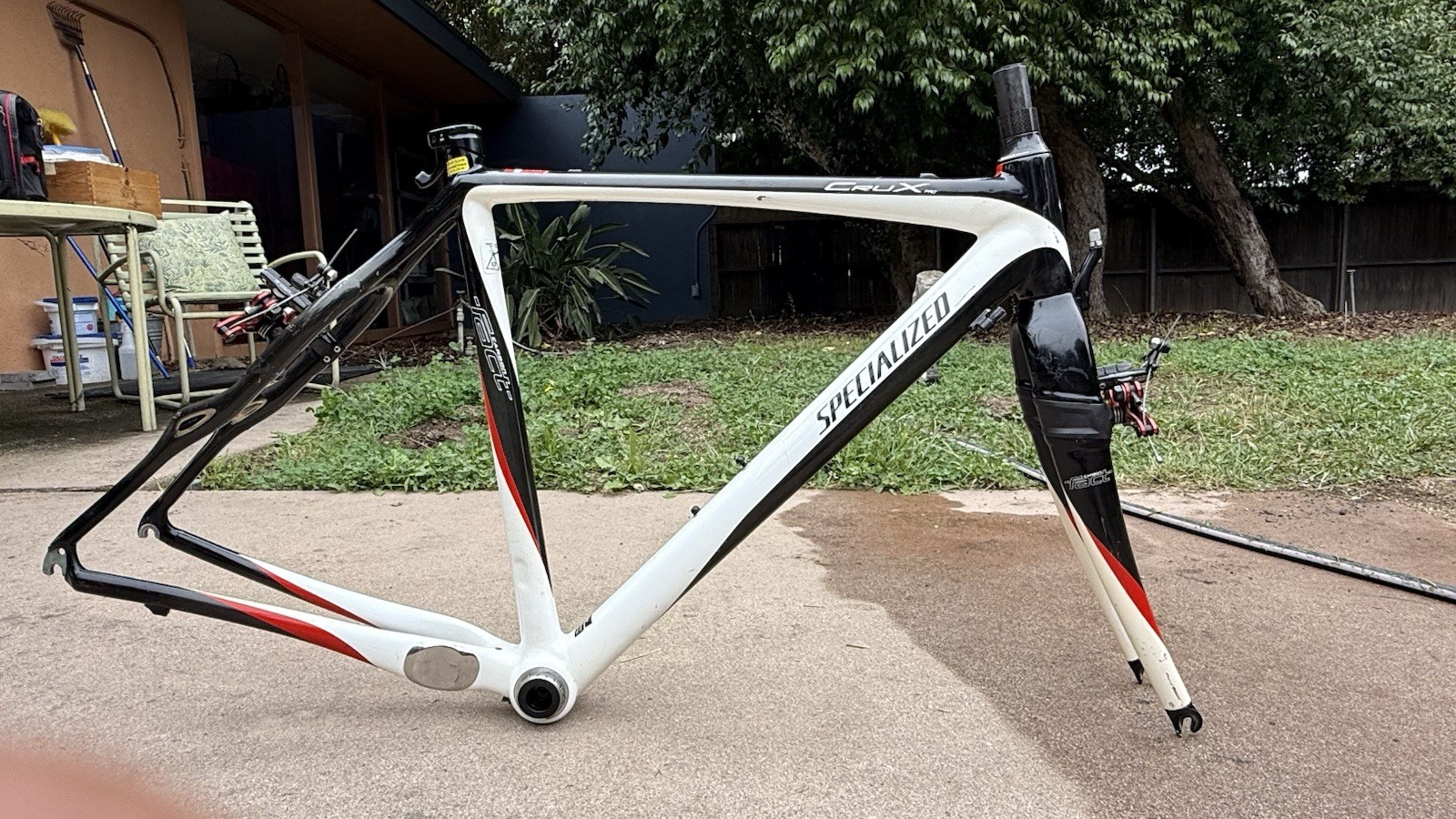 2010 Specialized Crux Pro Carbon Cyclocross/Gravel Bike Frameset