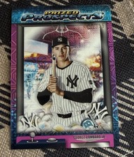 2025 Bowman Draft - Prized Prospects George Lombard Jr. #PP-3 Pink Mojo /199