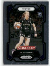 2024 Panini Prizm Monopoly WNBA #34 Julie Vanloo RC ☘️217