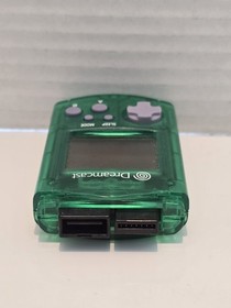OEM Sega Dreamcast Clear Green VMU (visual memory) Japanese Import US Seller 