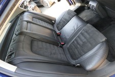VW Passat 3C Limousine Sitz Rückbank Sitzfläche Sitze Leder schwarz Sitzheizung
