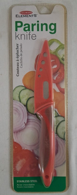 Culinary Elements Stainless Steel Pairing Knife Red New