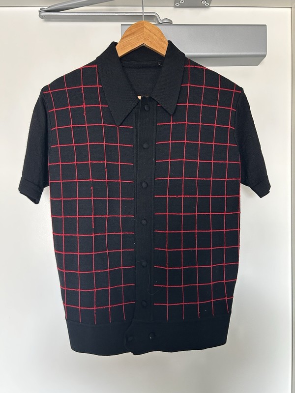 Vintage 60’s Wise Guy Button Up Short Sleeved Shirt Rat Pack Rockabilly