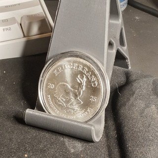 2025 South Africa Krugerrand 1 oz .999 Silver Coin 1 Rand KM#73