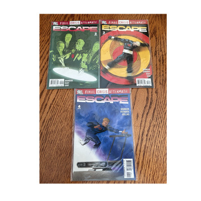DC Comics Final Crisis Aftermath: Escape #2 #3 #4 Batman Modern Age Comic Book