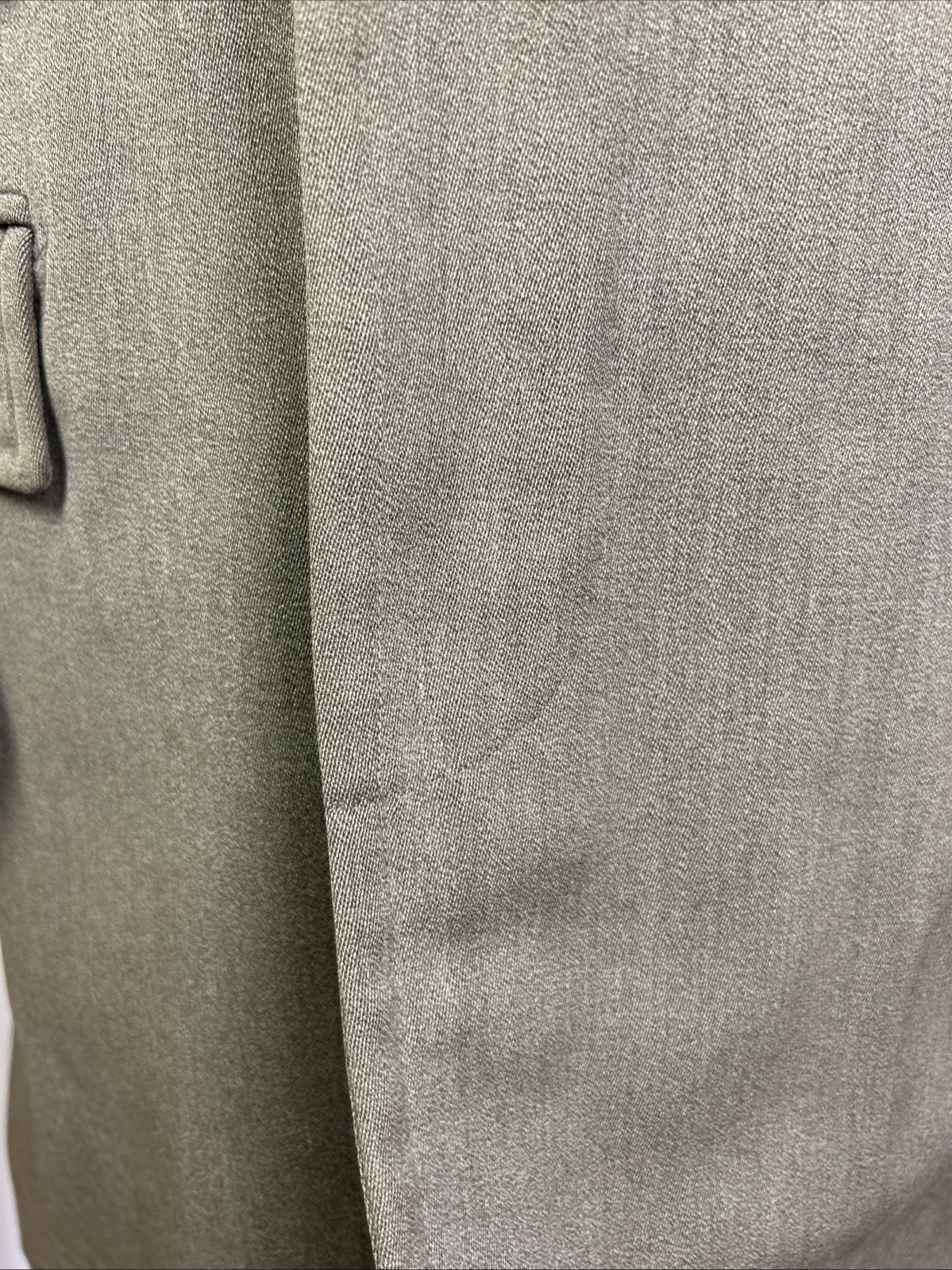 Anderson & Sheppard Savile Row (42R) Bespoke Handmade Whipcord Fawn Covert Coat image 9