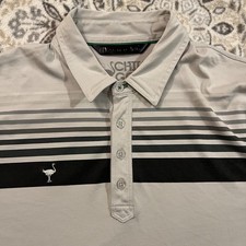 Travis Mathew X The Chive Shirt Mens Large Polo Golf Ostrich Logo Chivery Pima L