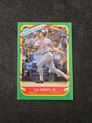  1987 Fleer Star Stickers #101 Cal Ripken Jr. Near Mint 