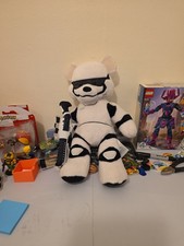 Build A Bear Star Wars Storm Trooper 17" Plushie Stuffed Plush BAB w/Blaster