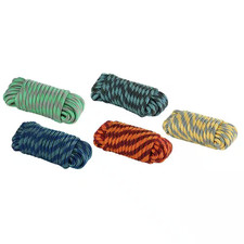 1/2 In. X 50 Ft. Assorted Color Heavy-Duty Diamond Braid Polypropylene Rope 1 C