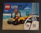 LEGO CITY Beach Rescue ATV Set 60286 Complete with Minifig and Manual  — photo 5