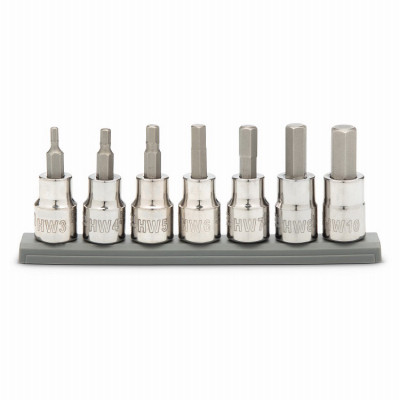 7PC Metric Hex Bit Set -TV0707120