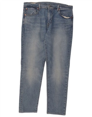 Levi's Mens 512 Slim Tapered Jeans W33 L28 Blue Cotton CQ14