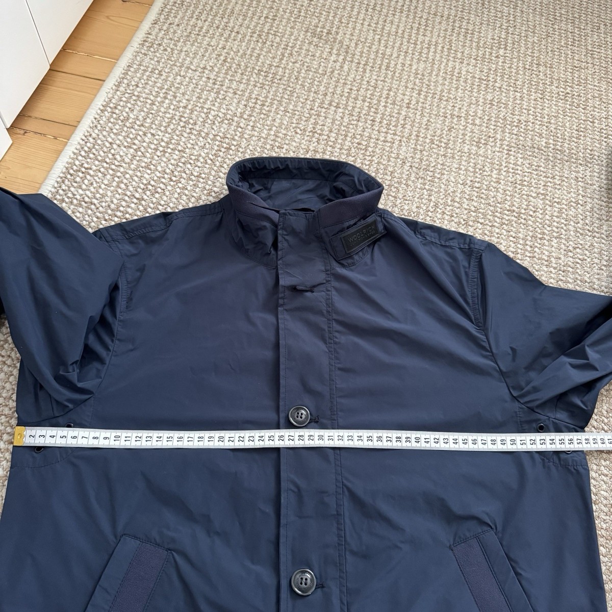 Woolrich John Rich & Bros Lightweight Dark Blue Men's Bomber
