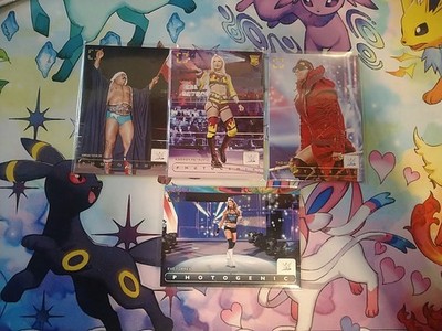 Wwe Base Photogenic 4 Karten (Sheik, Miz, Torres, Petrovic RC)
