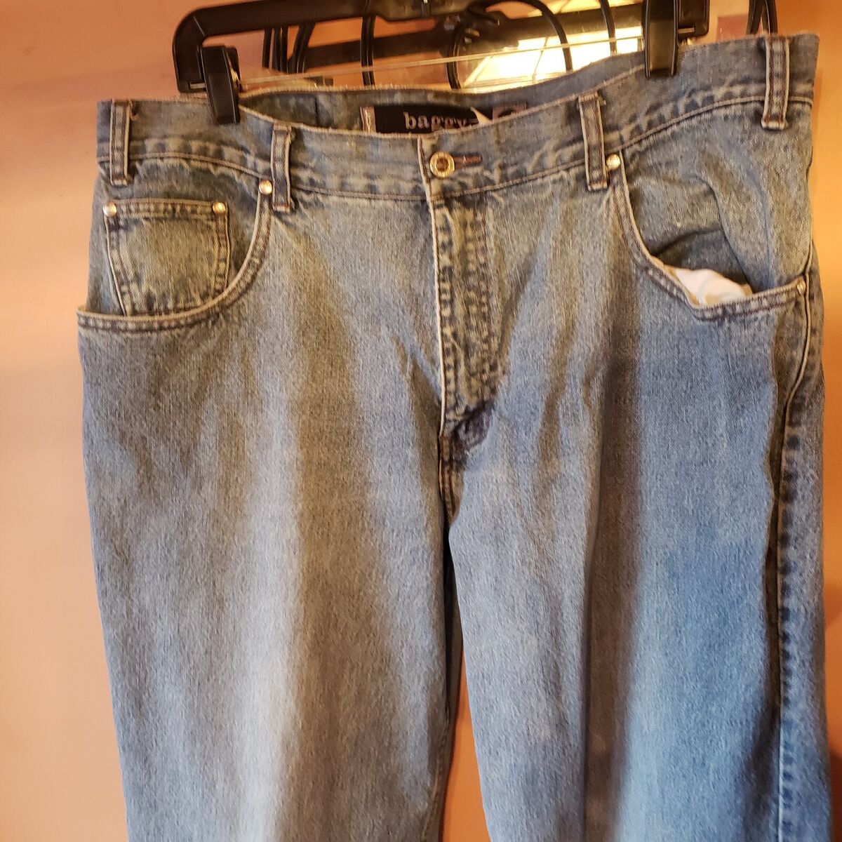 vtg 90s Levis Sz 38 silvertab baggy men's jeans made in Hong vtg 90s Levis Sz 38 silvertab baggy men's jeans made in Hong