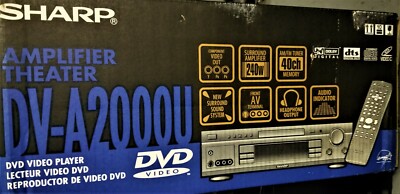 VINTAGE SHARP DV-A2000u Home Theater