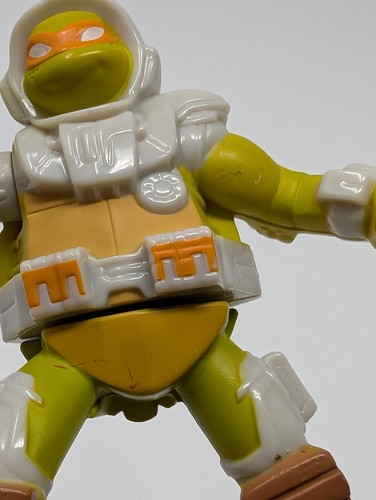 McDonald's Teenage Mutant Ninja Turtles Happy Meal giocattolo 2016 Michelangelo arancione - Foto 7 di 7