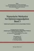 Numerische Methoden Bei Optimierungsaufgaben Band 3 | Buch | 9783034859370