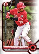 2022 Bowman Draft #BD-139 Ricardo Cabrera