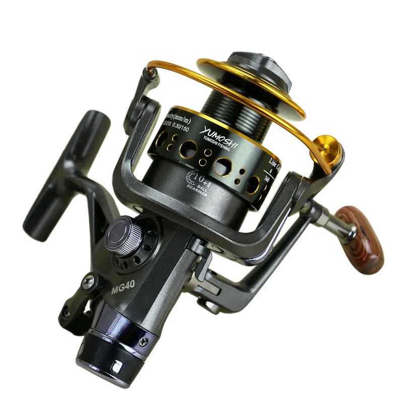 Spinning Fishing Reel Bait Lure Casting Feeder 10+1BB Front Rear Brake System - Image 4 of 4