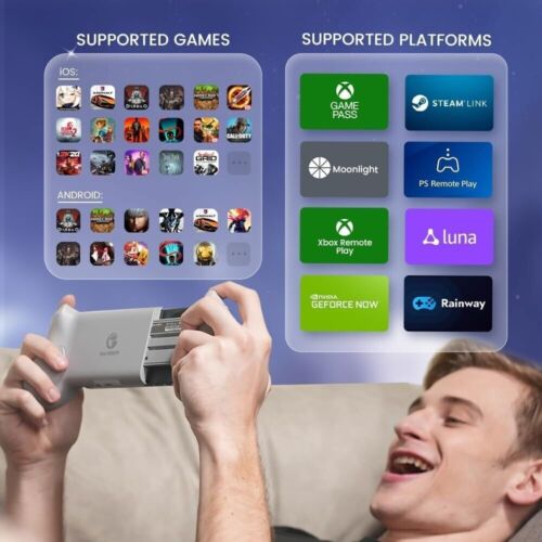 GameSir G8 Galileo Type-C Mobile Gaming Controller for Android & iPhone 15 USB-C - Picture 2 of 9