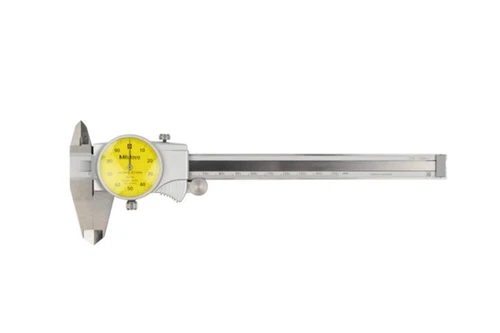 Mitutoyo dial caliper D15FX 505-732 Measuring range (mm): 0 - 150 Analog Display