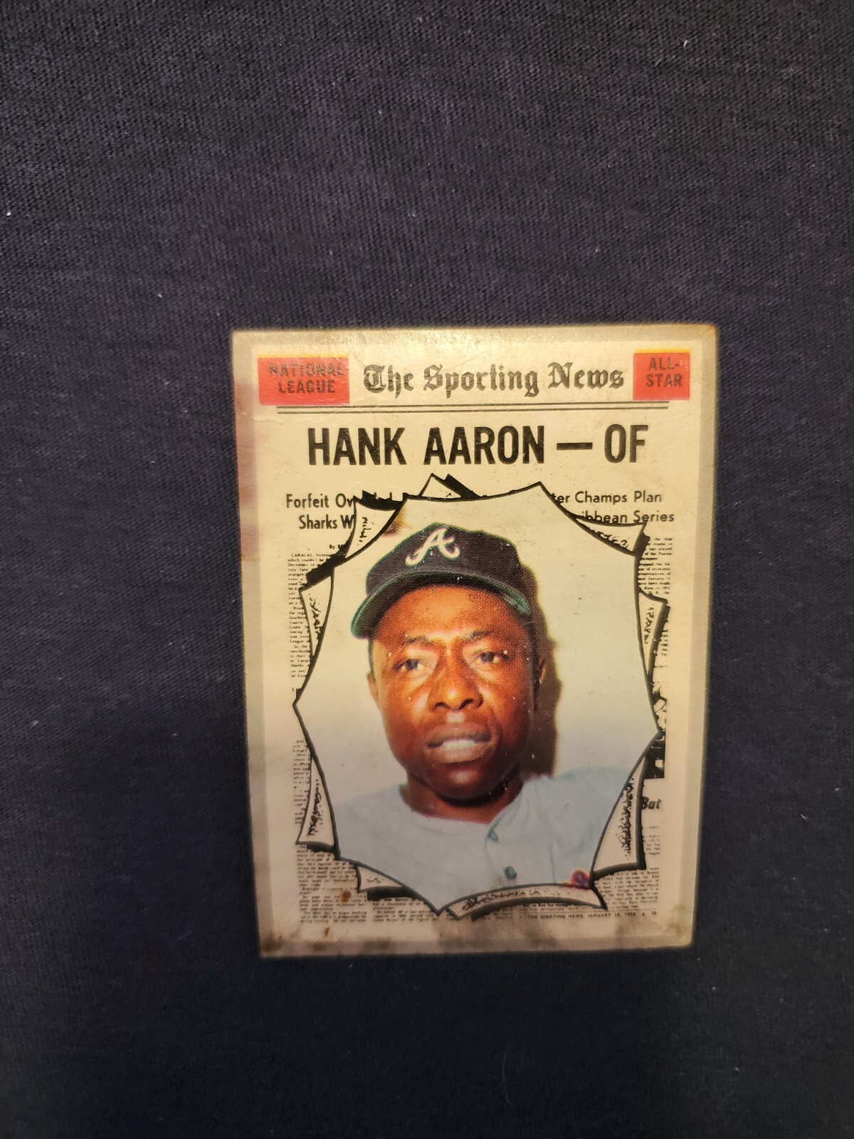1970 TOPPS BASEBALL 462 HANK AARON THE SPORTING NEWS ALL SPORT eBay