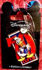 Disneyland paris pins 70 Ans Donald Duck Édition limitée Très Rare NEUF