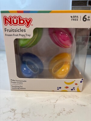 Nuby FRUITSICLE Frozen Fruit Pop,  Ice Molly