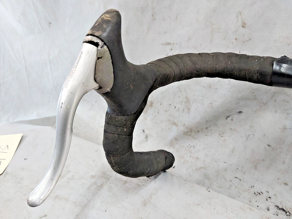 CTA La Technique Avion Dropbar Handlebar 1" Quill Stem Shimano 105 Brake Levers! - Image 3 of 4