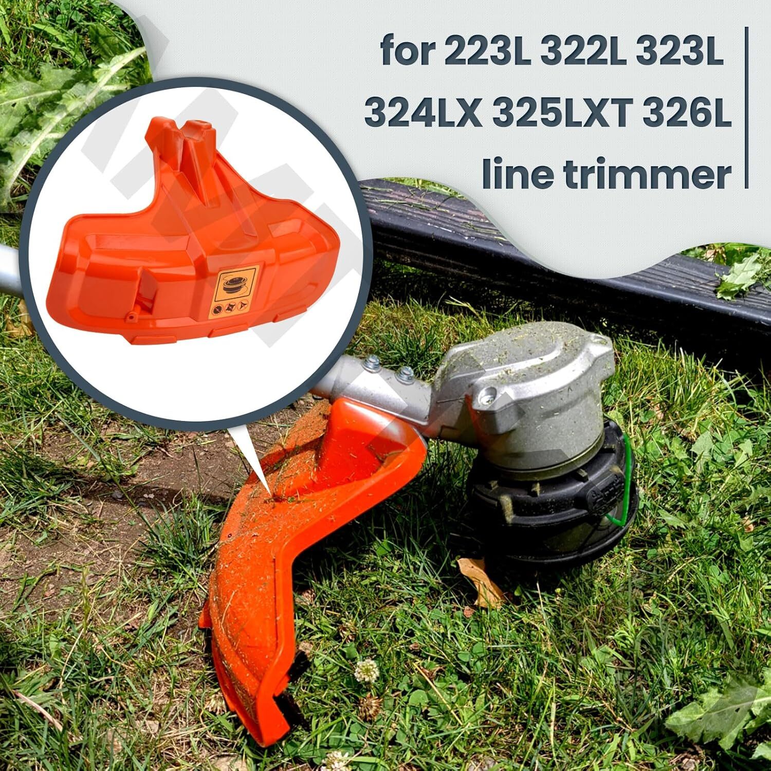 TRIMMER GUARD FOR HUSQVARNA 522 525 322 324 325 329 588543701  W