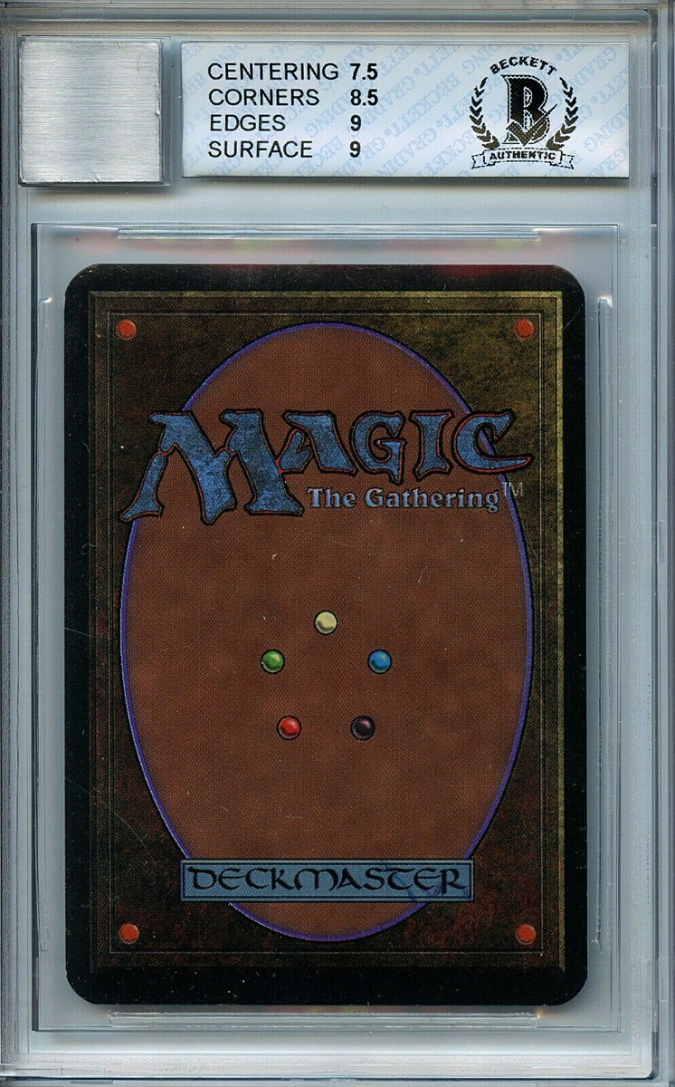 MTG Alpha Cyclopean Tomb BGS 8.0 NM-MT BAS 10 signed Magic