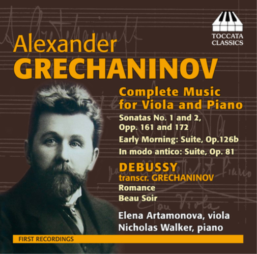 Alexander Grechanin Alexander Grechaninov: Complete Music for Viola and Pia (CD)