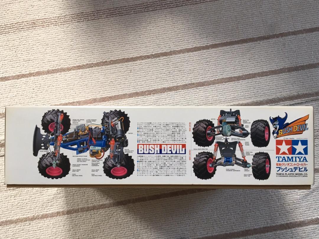 Vintage First Edition Tamiya RC 1/10 Bush Devil | eBay
