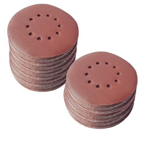 Ø 225mm Tarcze szlifierskie na rzep Mimośrodowy papier ścierny Arkusze ścierne P40-P240 - Zdjęcie 4 z 7