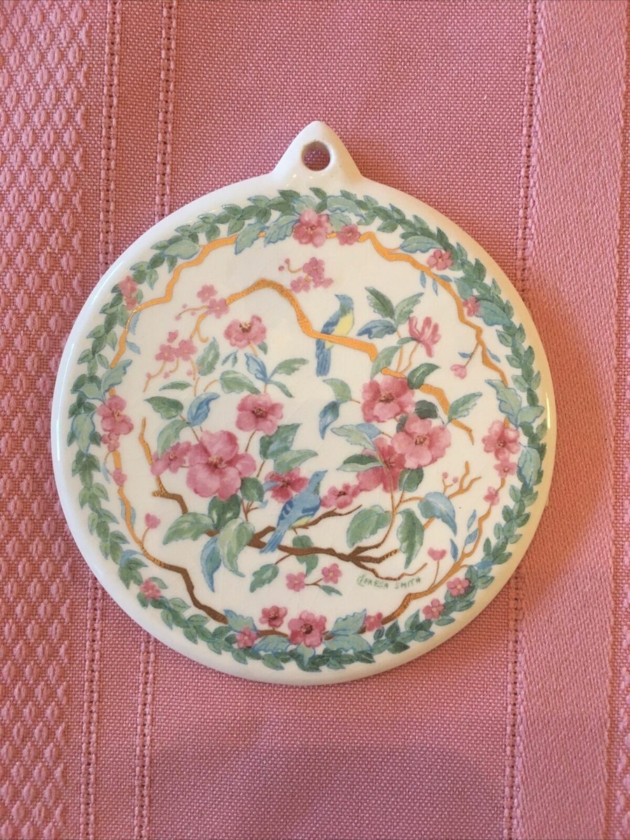 Cherry Blossom Festival Porcelain Ornament Macon GA Teresa Smith