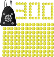 300 Rounds Refill Pack Balls Ammo Compatible with Nerf Rival Gun, Foam