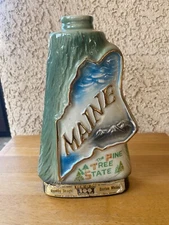VINTAGE JIM BEAM 1970 - MAINE  Decanter BOTTOM ONLY-EMPTY