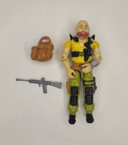 GI Joe Taurus 1987 V1 100% Complete Renegade Action Figure Hasbro ARAH