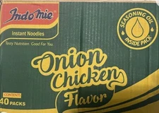 Nigerian Indomie noodles ONIONS/CHICKEN Flavor (40 PACK)   !!